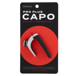 D'Addario PW-CP-19S Planet Waves Pro Plus Capo - Silver