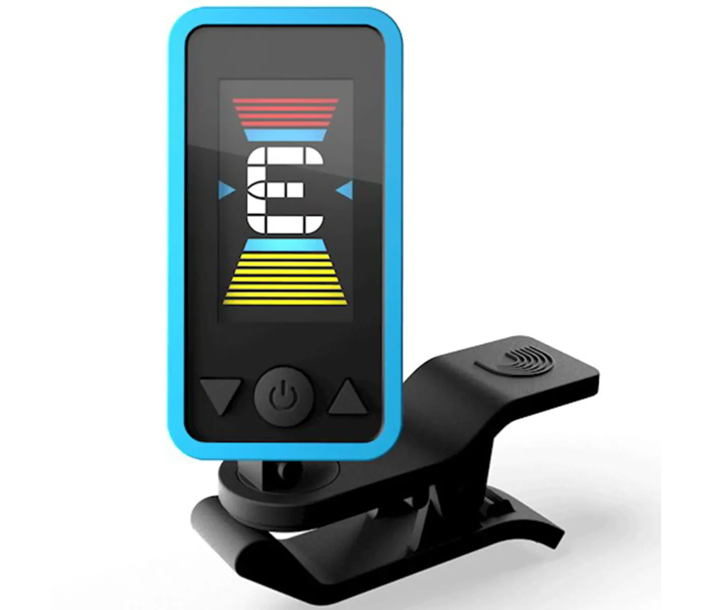 D'Addario PW-CT-17BU Planet Waves Eclipse Headstock Tuner - Blue