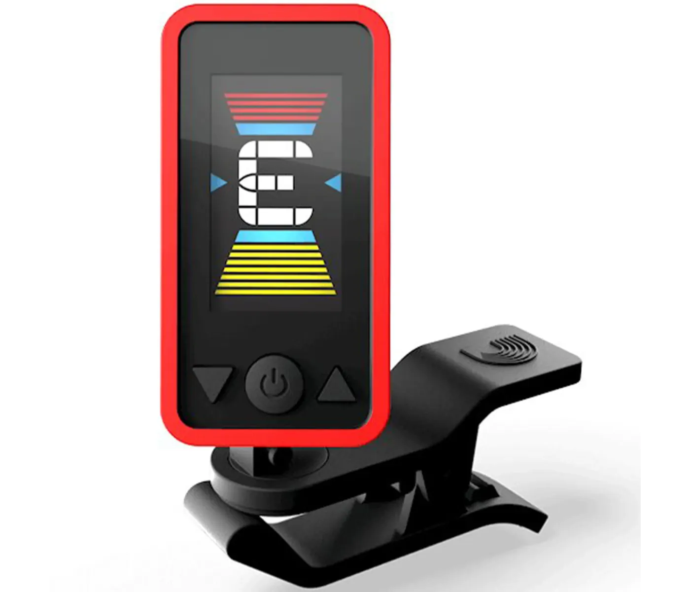 D'Addario PW-CT-17RD Planet Waves Eclipse Headstock Tuner - Red