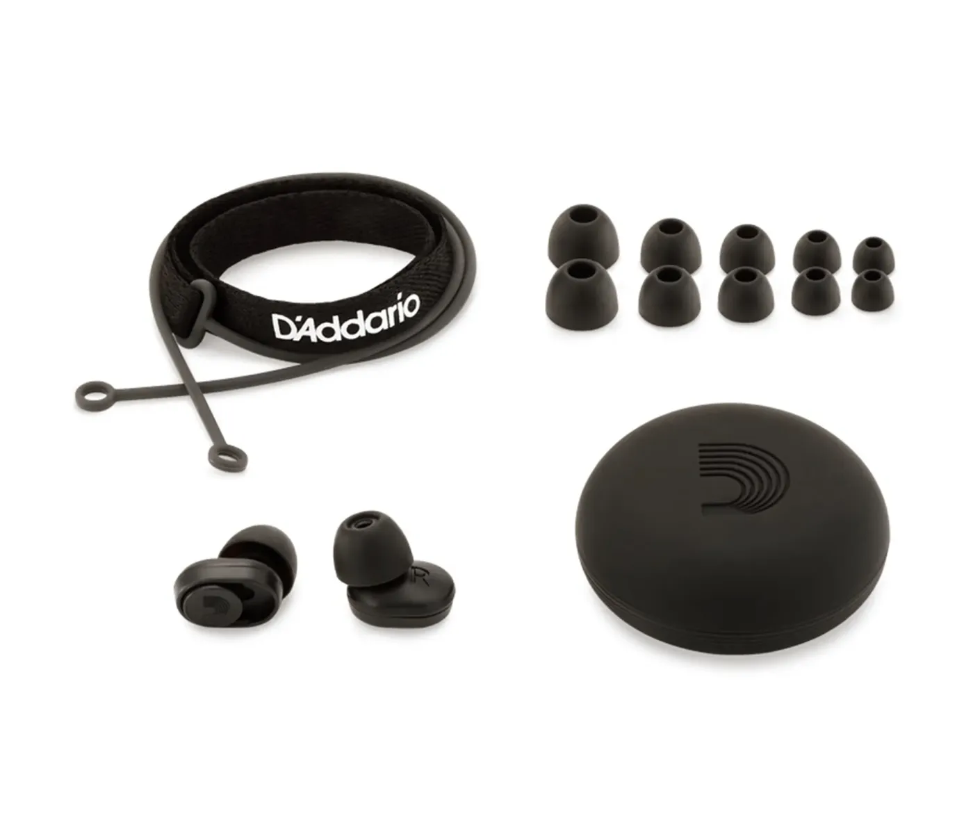 D'Addario PW-DBUDHP-01 dBud Universal Fit Volume Adjustable Earplugs
