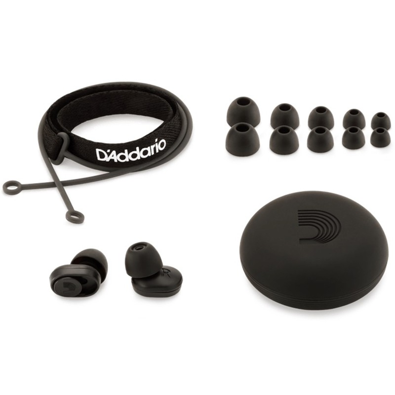 D'Addario PW-DBUDHP-01 dBud Universal Fit Volume Adjustable Earplugs