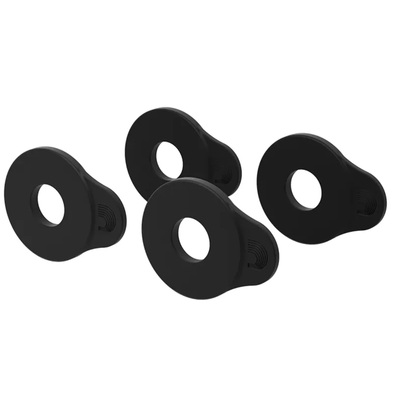 D'Addario PW-FLSB-04BK Flex Lock Strap Blocks Pair - Black