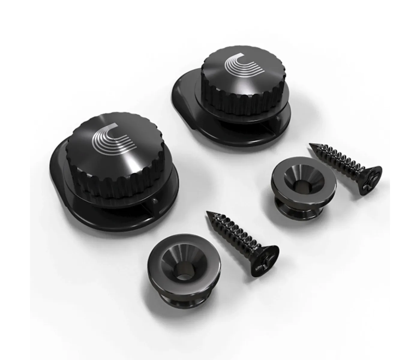 D'Addario PW-SLS-01 Universal Strap Lock System - Black