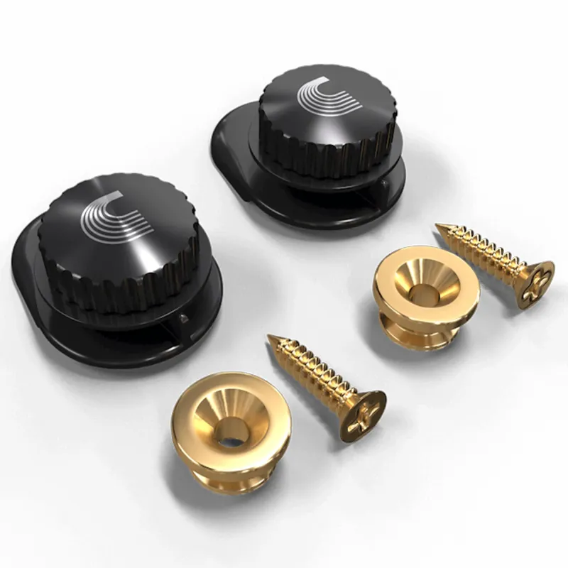 D'Addario PW-SLS-03 Universal Strap Lock System - Gold D'Addario PW-SLS-03 Universal Strap Lock System - Gold
