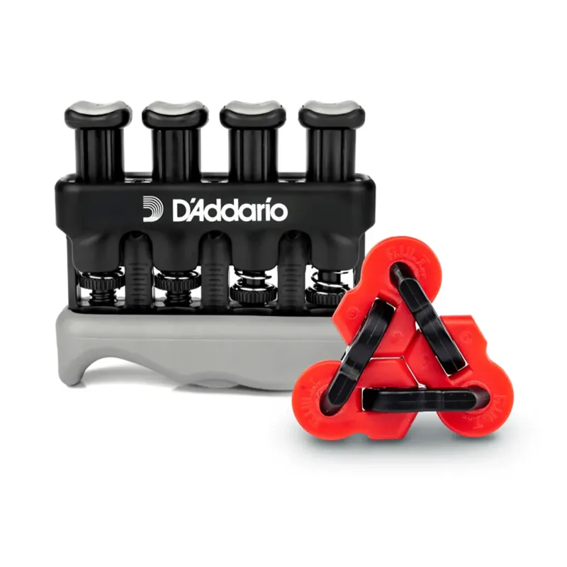 D'Addario PW-VGFL-01 Varigrip and FiddiLink Hand Exerciser Bundle