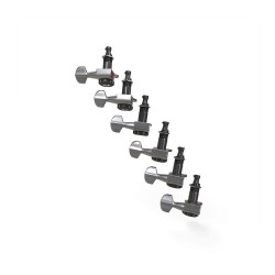 D'Addario PWAT-6R1 Auto-Trim Tuning Machines - 6 In-line