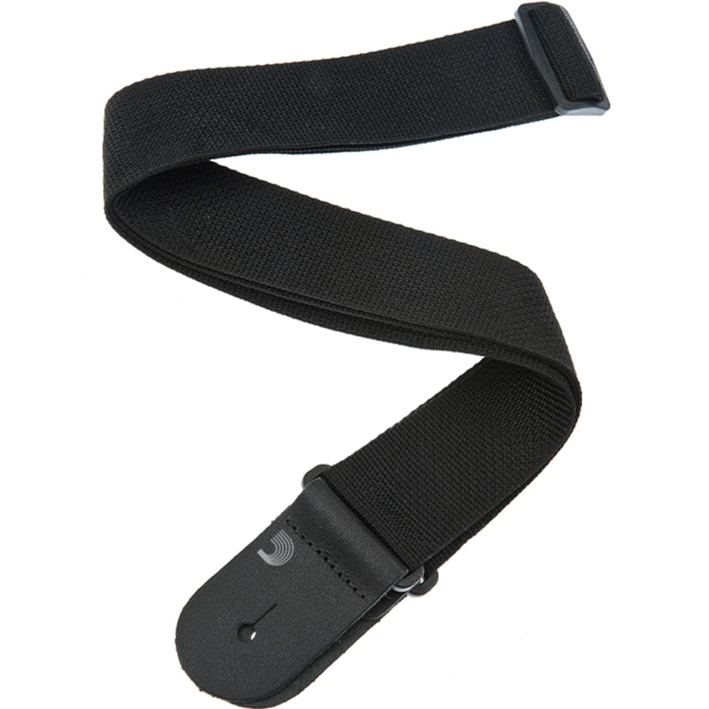 D'Addario PWS100 Polypro Guitar Strap - Black