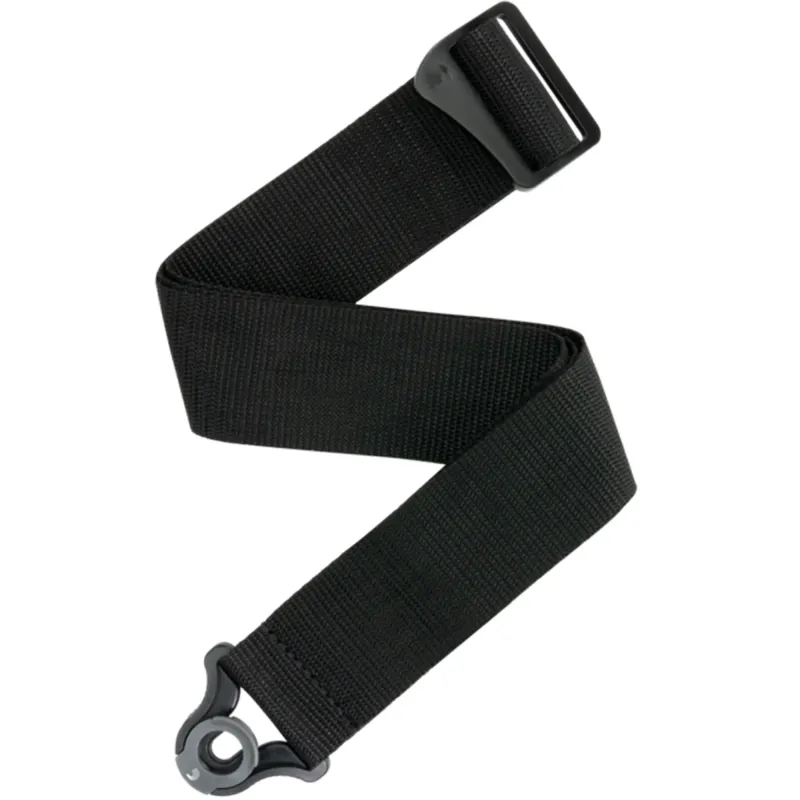 D'Addario PWSAL400 Auto Lock Guitar Strap - Black D'Addario PWSAL400 Auto Lock Guitar Strap - Black