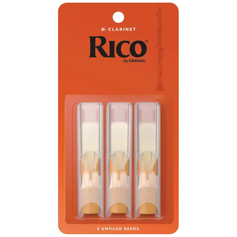 Rico by D'Addario RCA0315 Bb Clarinet Reeds - Strength 1.5 - 3 Pieces