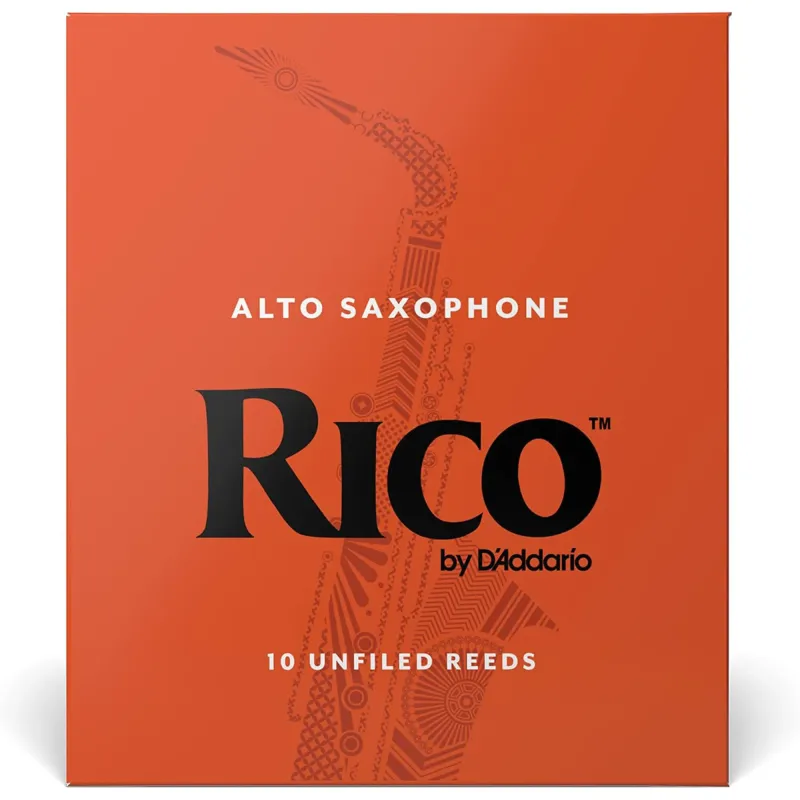 Rico by D'Addario RJA1020 Alto Saxophone Reeds - Strength 2.0 - 10 Pieces