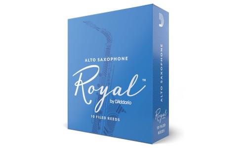 Rico by D'Addario Royal RJB1025 Alto Saxophone Reeds - Strength 2.5 - 10 Pieces