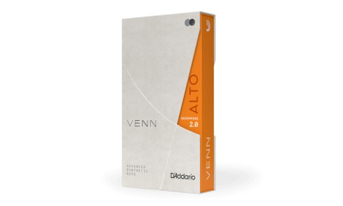 D'Addario VAS0120G2 VENN Gen 2 Alto Saxophone Reed Strength - 2.0 - 1 Pack