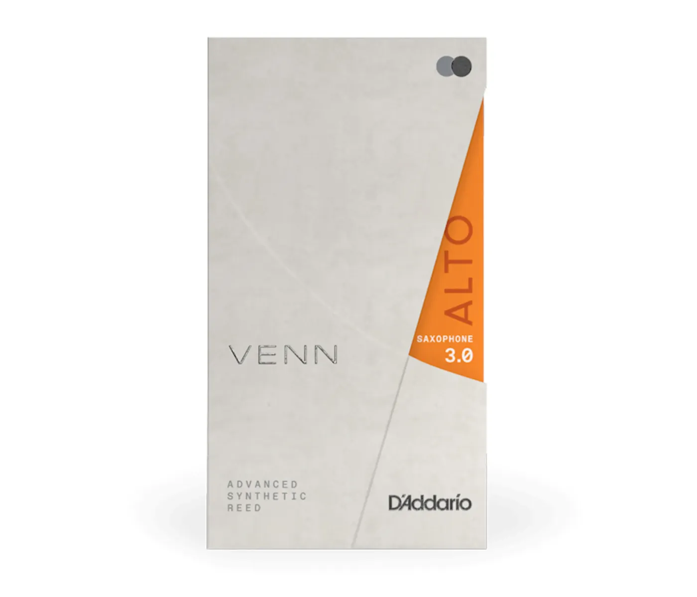 D'Addario VAS0130G2 VENN Gen 2 Alto Saxophone Reed Strength - 3 - 1 Pack
