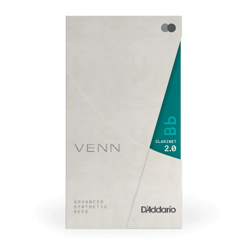 D'Addario VBB0120G2 VENN Gen 2 Bb Clarinet Reed Strength - 2.0 - 1 Pack D'Addario VBB0120G2 VENN Gen 2 Bb Clarinet Reed Strength - 2.0 - 1 Pack
