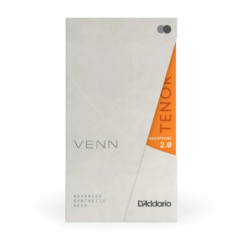 D'Addario VTS0120G2 VENN Gen 2 Tenor Saxophone Reed Strength - 2.0 - 1 Pack D'Addario VTS0120G2 VENN Gen 2 Tenor Saxophone Reed Strength - 2.0 - 1 Pack