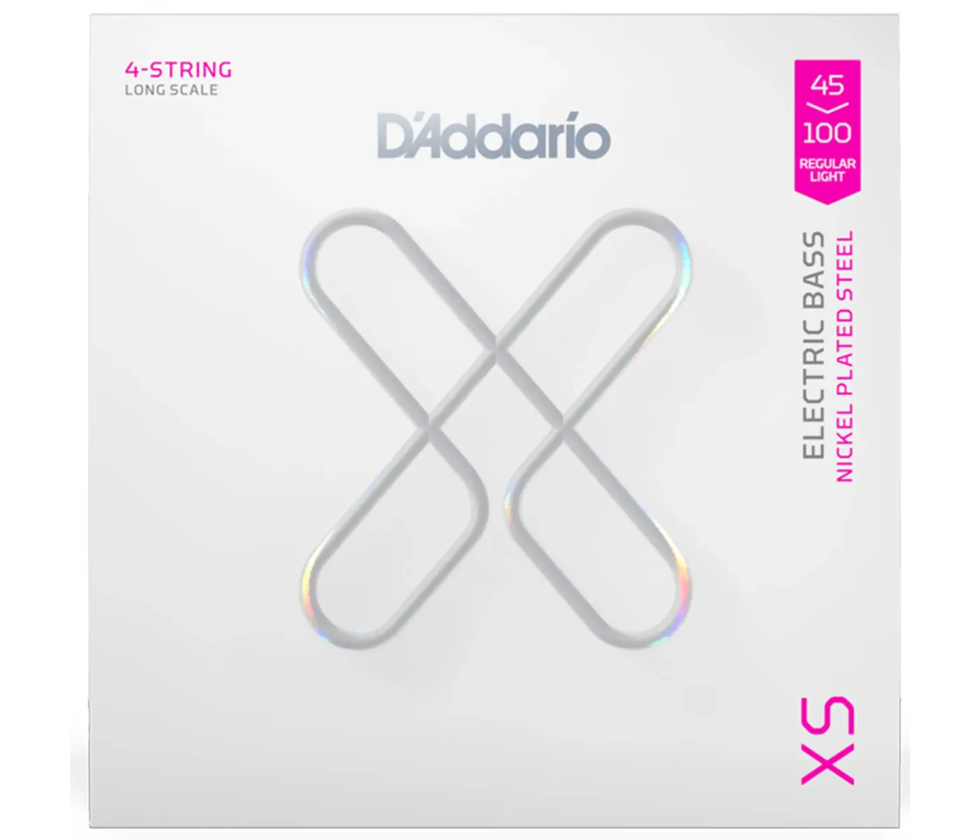 D'Addario XSB45100 XS Nickel Coated Electric Guitar String Regular Light - .045-.100 D'Addario XSB45100 XS Nickel Coated Electric Guitar String Regular Light - .045-.100