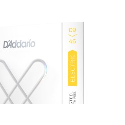 D'Addario XSE0946 XS Nickel Coated Electric Guitar String Super Light Top/Regular Bottom - 09-46