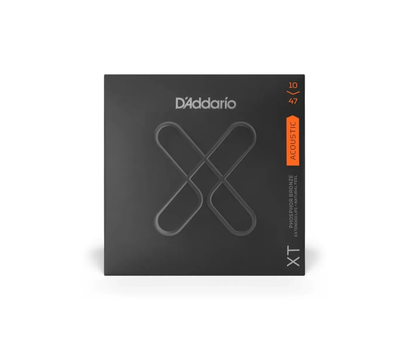 D'Addario XTAPB1047Phosphor Bronze Coated Acoustic Guitar String Extra Light - 10-47