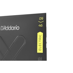 D'Addario XTE0946 Electric Guitar String Super Light Top/Regular Bottom Coated - 09-46