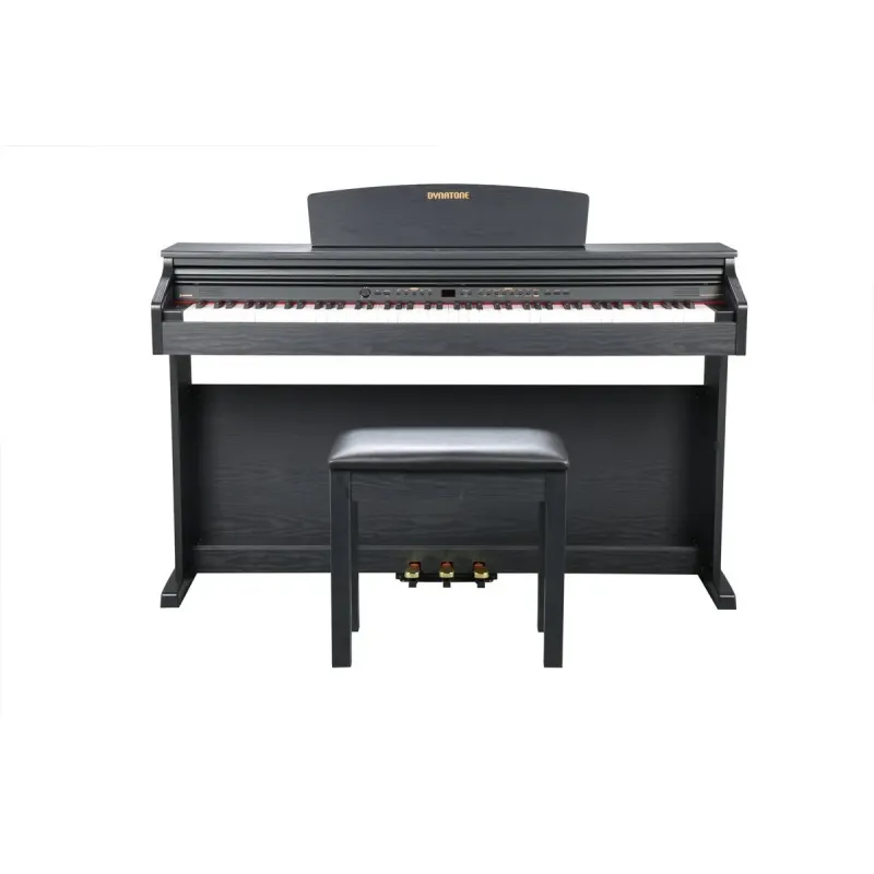 Dynatone SLP-150-BK Upright Digital Piano 88 Keys with Bench - Black-NO Power-Only for Decoration_B stock Dynatone SLP-150-BK Upright Digital Piano 88 Keys with Bench - Black-NO Power-Only for Decoration_B stock