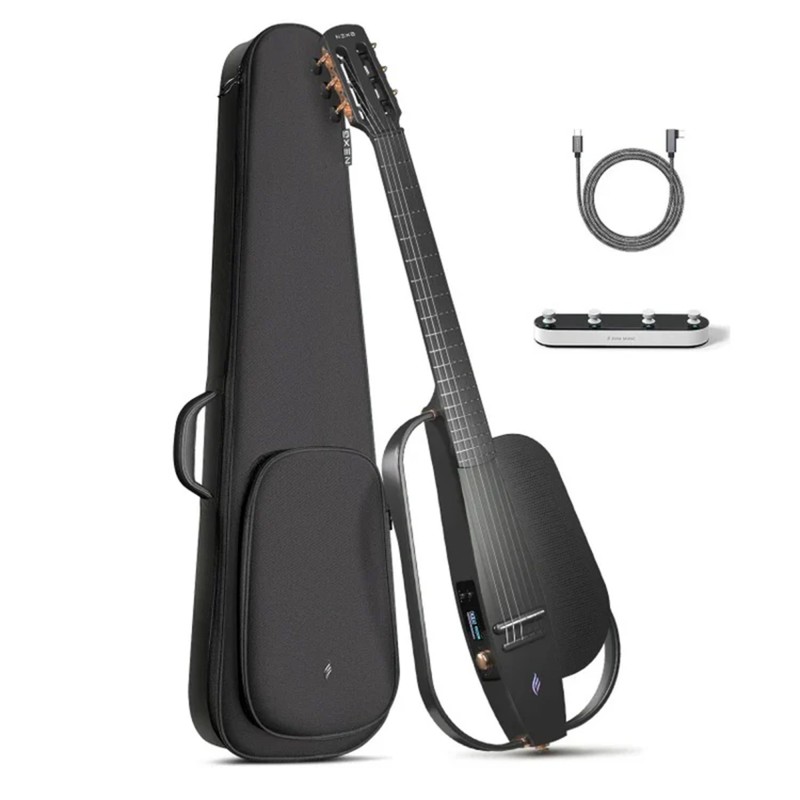 Enya NEXG2 N/BK NexG2N Smart Electric Classical Guitar - Black