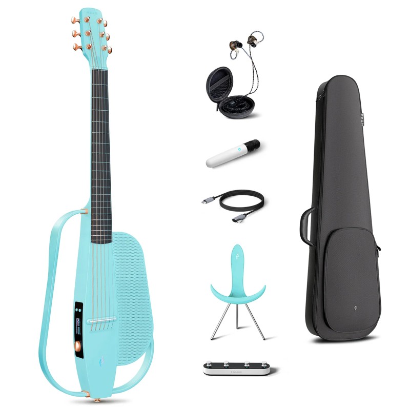 Enya NEXG2/BU/BC NEXG 2 Smart Audio Loop Guitar - Blue