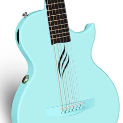 Enya NOVA GO/BU/SP1 Nova Go Sp1: Carbon Fiber Electric Acoustic Travel Guitar - Blue