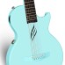 Enya NOVA GO/BU/SP1 Nova Go Sp1: Carbon Fiber Electric Acoustic Travel Guitar - Blue