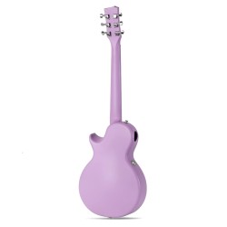 Enya NOVA GO/PL/SP1 Nova Go Sp1: Carbon Fiber Electric Acoustic Travel Guitar - Purple