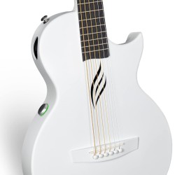 Enya NOVA GO/WH/SP1 Nova Go Sp1: Carbon Fiber Electric Acoustic Travel Guitar - White