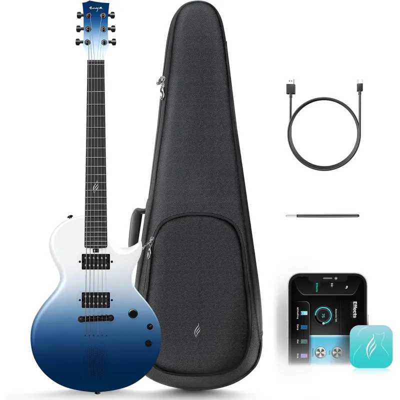 Enya Nova GoSonic/OB Smart Electric Guitar - Ocean Blue Enya Nova GoSonic/OB Smart Electric Guitar - Ocean Blue