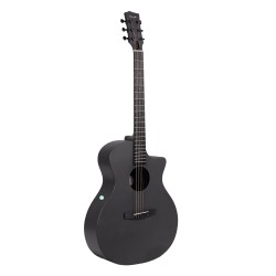 Enya X0/EGA-X0/BK.SP Grand Auditorium Acoustic Guitar - Black