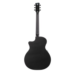 Enya X0/EGA-X0/BK.SP Grand Auditorium Acoustic Guitar - Black