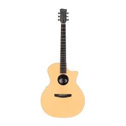 Enya X0/EGA-X0/NA.SP Grand Auditorium HPL Spruce Acoustic Guitar - Natural