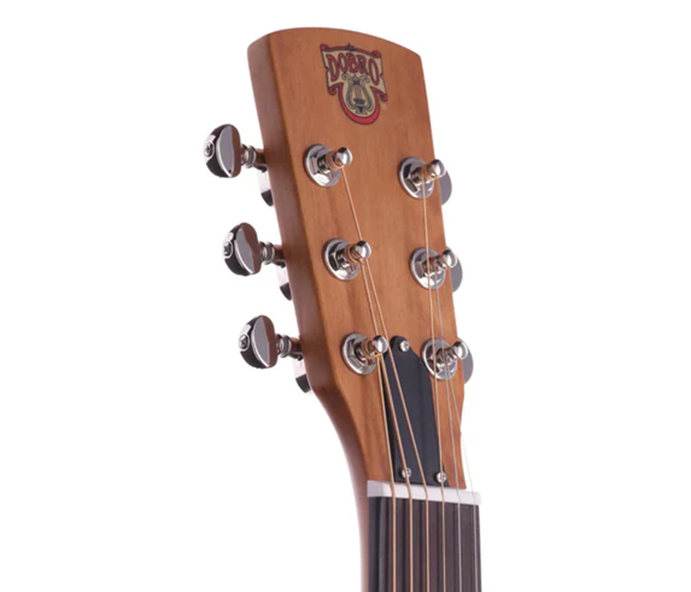 Epiphone DWHOUNDLX Resonator Dobro Hound Dog Deluxe Round Neck Guitar - Vintage Brown