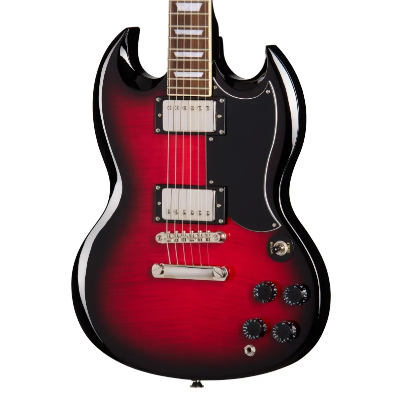 Epiphone E1SGTPCBNH1 SG Tribute Plus Electric Guitar - Cherry Burst Epiphone E1SGTPCBNH1 SG Tribute Plus Electric Guitar - Cherry Burst