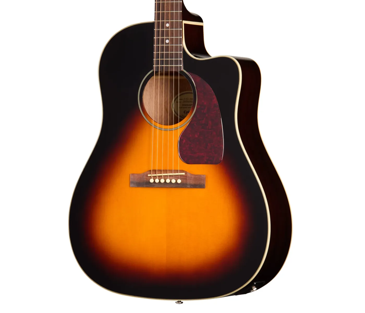 Epiphone EAS45VSNH1 Studio J-45 Acoustic Electric Guitar - Natural