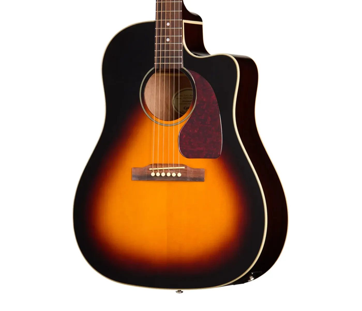 Epiphone EAS4CVSNH1 Studio J-45 EC Acoustic Electric Guitar - Vintage Sunburst