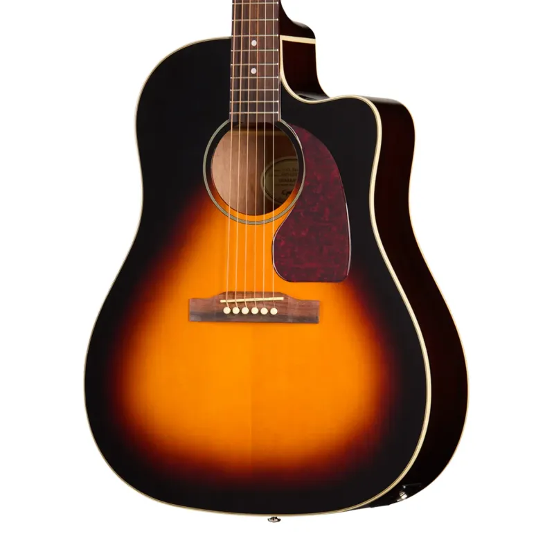 Epiphone EAS4CVSNH1 Studio J-45 EC Acoustic Electric Guitar - Vintage Sunburst Epiphone EAS4CVSNH1 Studio J-45 EC Acoustic Electric Guitar - Vintage Sunburst