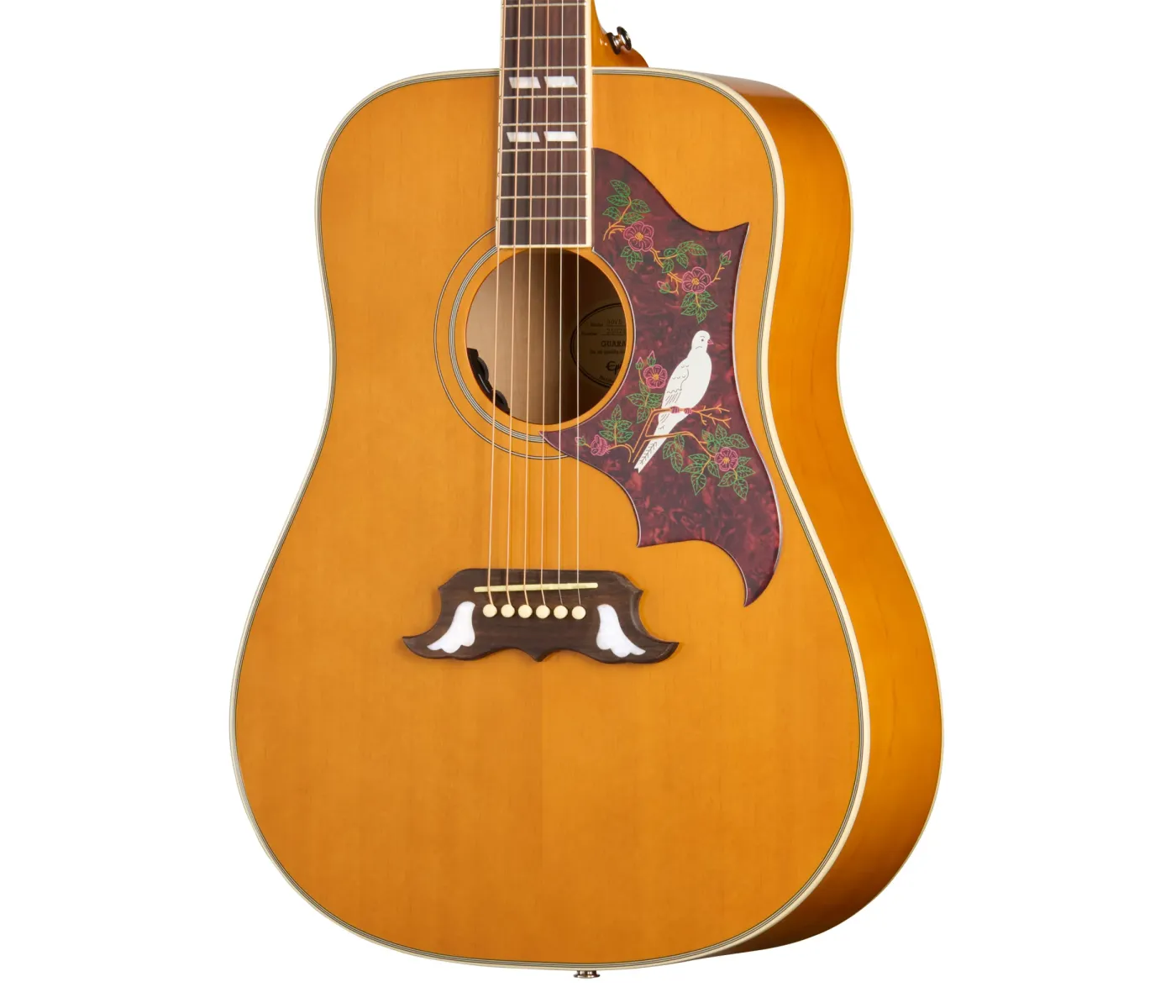 Epiphone Dove Studio Acoustic-Electric Guitar - Vintage Violin burst