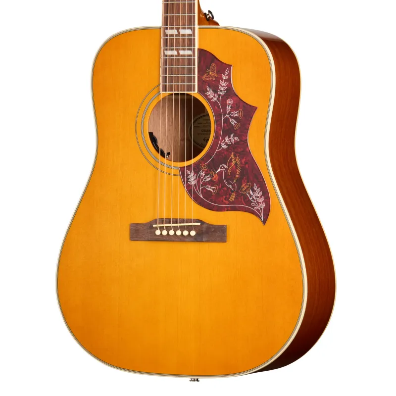 Epiphone Hummingbird Studio Acoustic Electric Guitar - Antique Natural