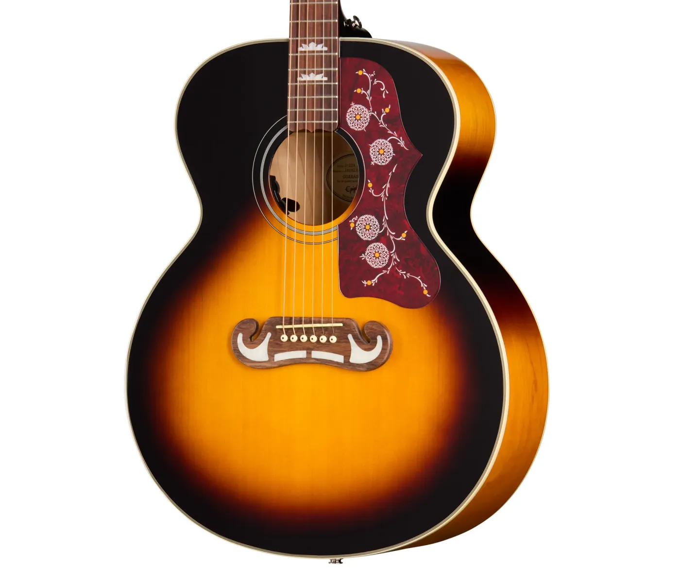 Epiphone EASJ2CVSNH1 Studio EC J-200 Acoustic Guitar - Vintage Sunburst Epiphone EASJ2CVSNH1 Studio EC J-200 Acoustic Guitar - Vintage Sunburst