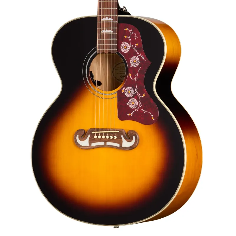 Epiphone EASJ2CVSNH1 Studio EC J-200 Acoustic Guitar - Vintage Sunburst Epiphone EASJ2CVSNH1 Studio EC J-200 Acoustic Guitar - Vintage Sunburst