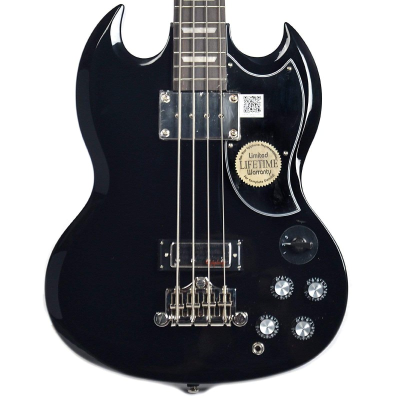 Epiphone EBG3EBCH1 EB-3 - 4 Strings Electric Bass Guitar - Ebony