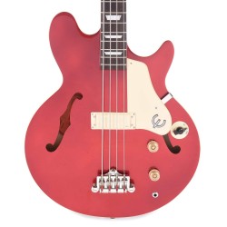 Epiphone EBJCSBUNH1 Jack Casady Signature 4 String Electric Bass - Sparkling Burgundy