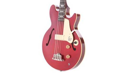 Epiphone EBJCSBUNH1 Jack Casady Signature 4 String Electric Bass - Sparkling Burgundy