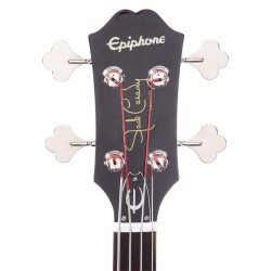 Epiphone EBJCSBUNH1 Jack Casady Signature 4 String Electric Bass - Sparkling Burgundy