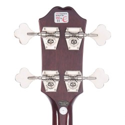 Epiphone EBJCSBUNH1 Jack Casady Signature 4 String Electric Bass - Sparkling Burgundy