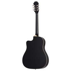 Epiphone EE2SEBNH3 J-45 EC Studio Acoustic-Electric Guitar - Ebony