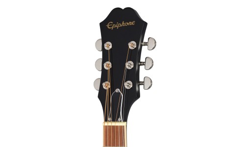 Epiphone EE2SEBNH3 J-45 EC Studio Acoustic-Electric Guitar - Ebony